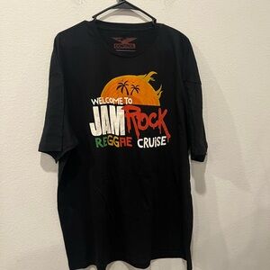Jam Rock Black Graphic T-Shirt Size 2X